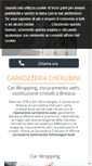 Mobile Screenshot of carrozzeriacherubinibs.com